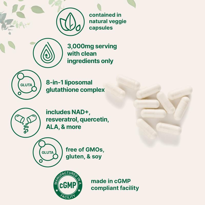 Liposomal Glutathione Complex - 3000mg