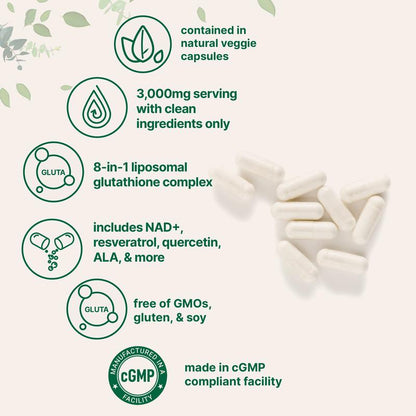 Liposomal Glutathione Complex - 3000mg